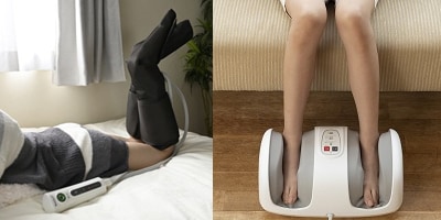装着タイプと据置タイプの使用イメージ