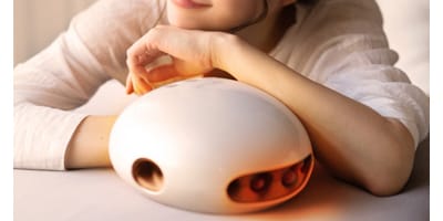 ヒーター機能で血行を促進。冷え性対策にも効果的