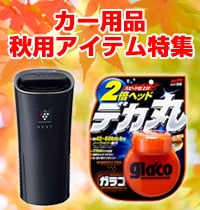 カー用品秋用アイテム特集