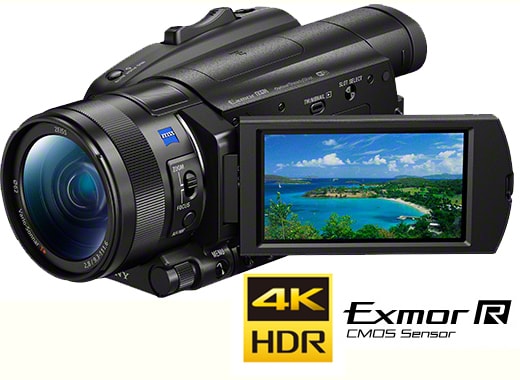 ヨドバシ.com - 高画質と操作性を追求した4K HDR対応ハンディカム「FDR-AX700」