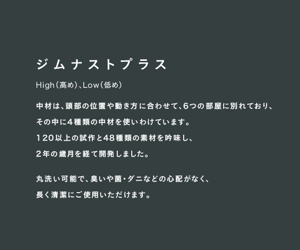 ジムナストプラス説明