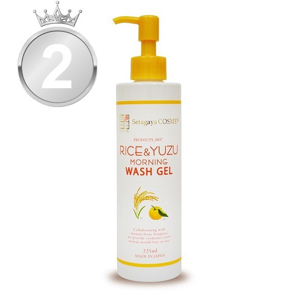 世田谷コスメ ライス＆ゆず モーニングウォッシュジェル 225ml [洗顔ジェル]