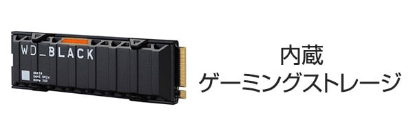 内蔵ゲーミングストレージ