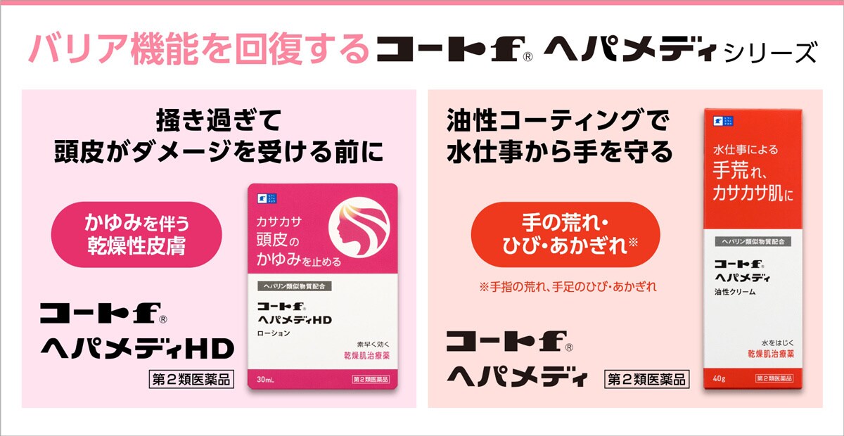 バリア機能を回復