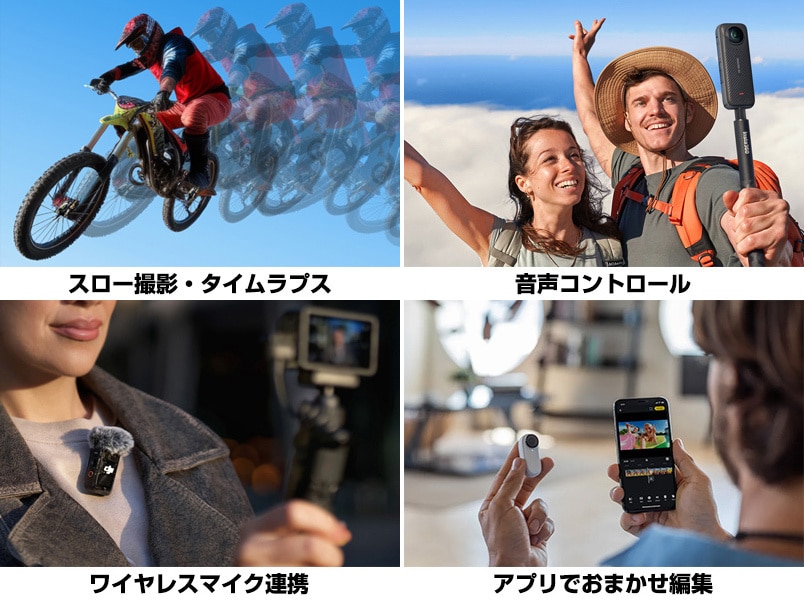 撮影・編集機能