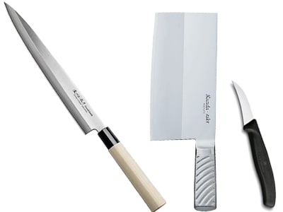 刺身包丁、中華包丁、カービングナイフ