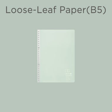 はがせるルーズリーフ B5