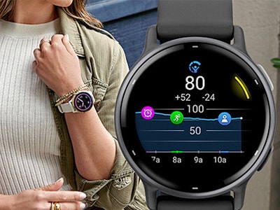多彩な健康管理機能をもつスマートウォッチ