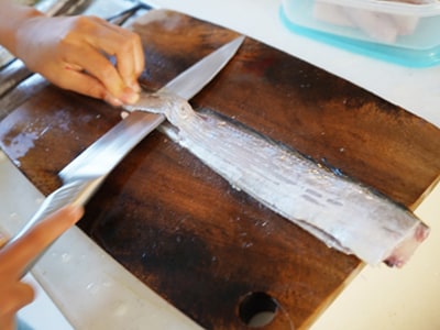 魚をさばく専用包丁