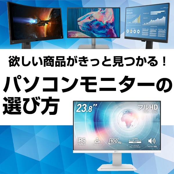ディスプレイ・モニターの選び方