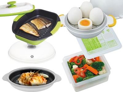 色々なレンジ調理器