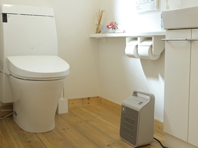 トイレや脱衣所の暖房に最適