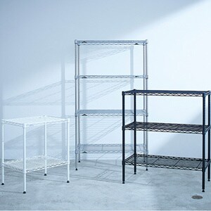 エレクターのスチールラック