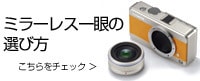 ミラーレス一眼の選び方
