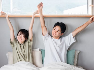 快眠エアコンがあればすっきり起床