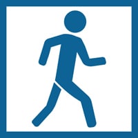 ウォーキング対応スマートウォッチ