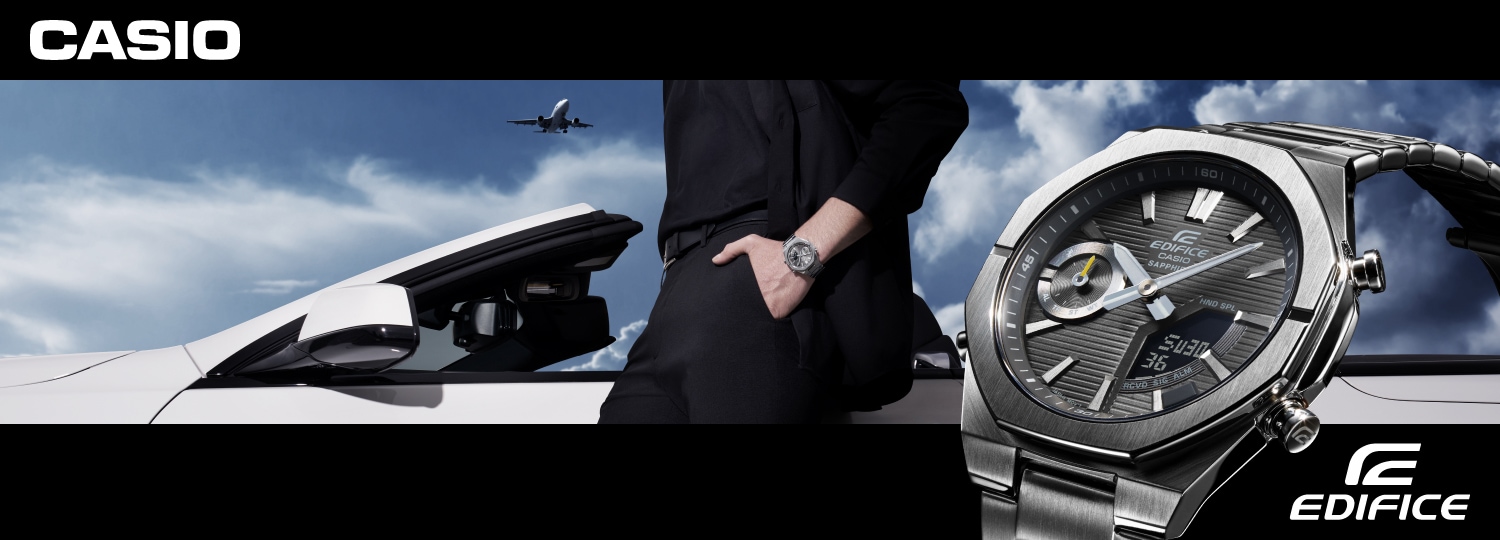 ヨ*ー様 EDIFICE CASIO ブラック EDIFICE | CASIO