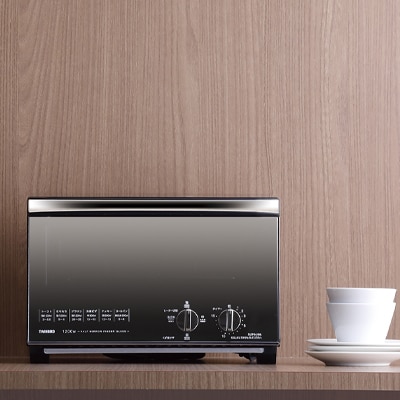 ミラーガラスオーブントースター