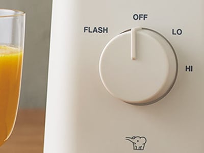 仕上りの微調整に便利なフラッシュ(パルス)機能