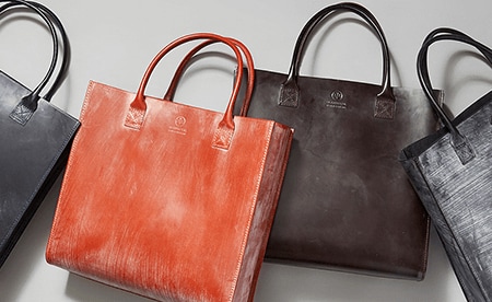 BRIDLE LEATHER BIG TOTE BAG