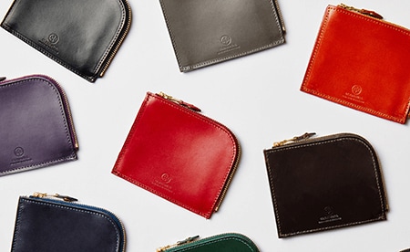ZIP MINI PURSE WITH GUSSET