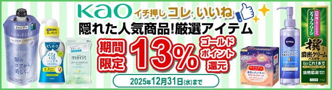 花王 隠れた人気商品!厳選アイテム