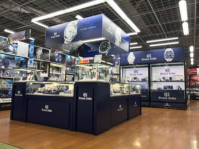 ヨドバシカメラ マルチメディアAkiba 3F時計コーナー