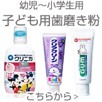 子ども用歯磨き粉 こちらから ＞