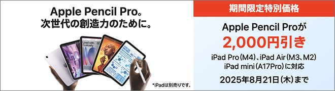 Apple Pencil Proがお買い得