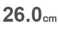 26.0cm